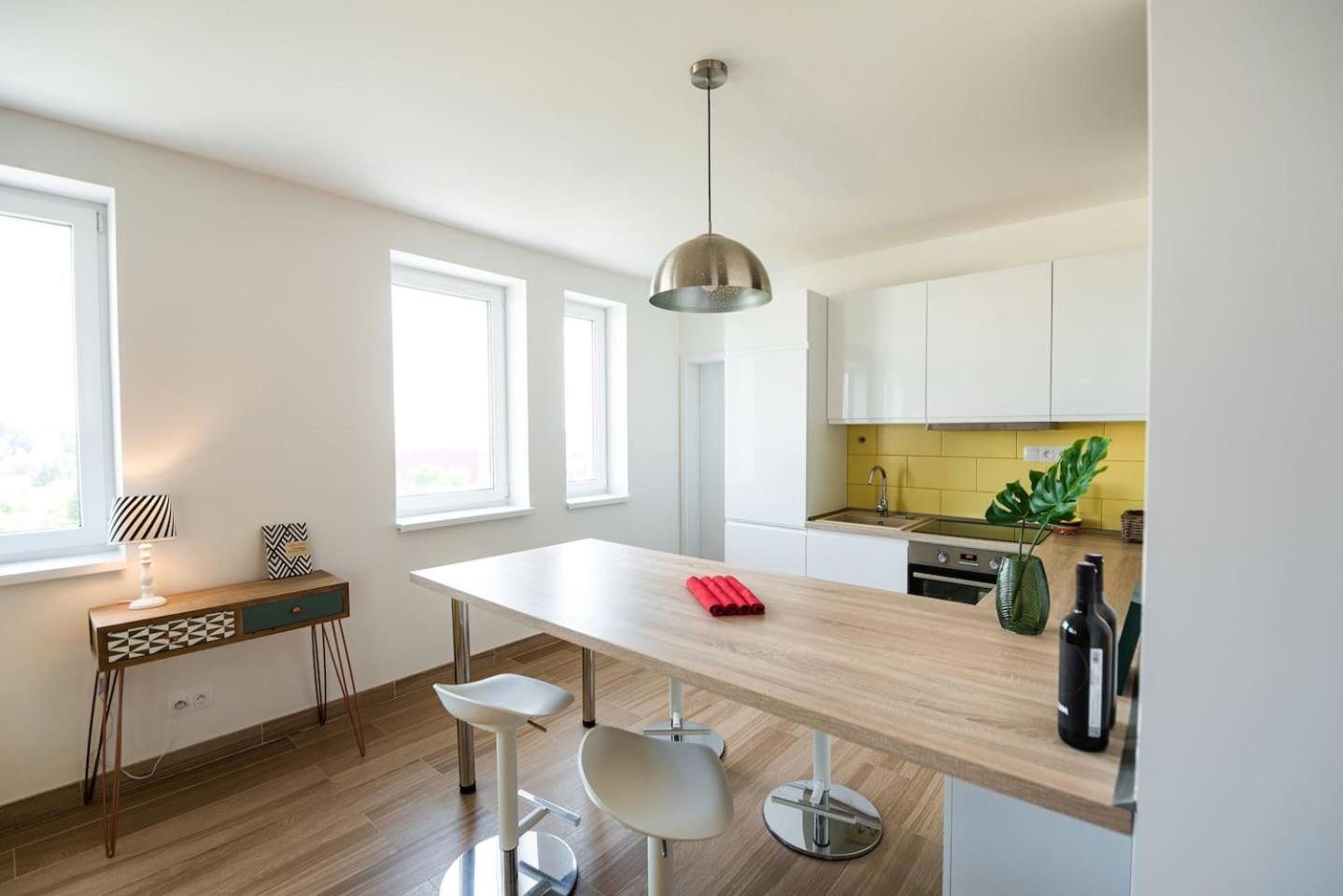 Private 5 Star 3 Room Flat And In-Door Pkg Nitra Exteriör bild